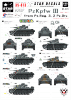 Star Decals 35-873 PzKpfw III from Pz.Reg.3, 2. Pz.Div. 1/35